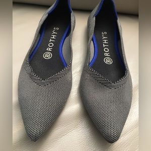 Rothy’s The Point Shoes - GRAY -  size 8.5
